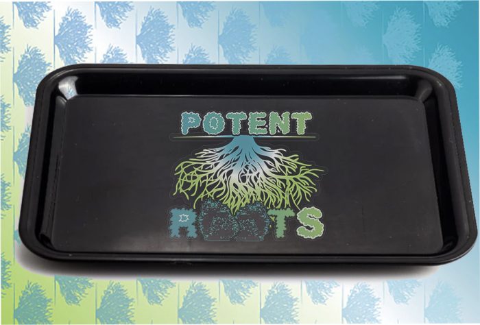 Potent Roots Rolling Tray