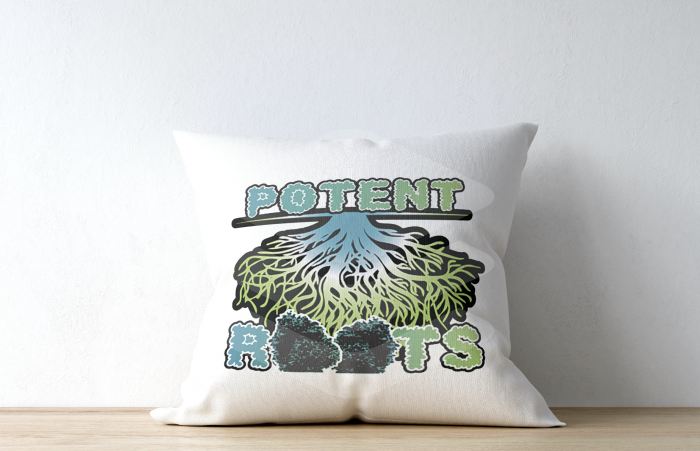 Potent Roots Pillow