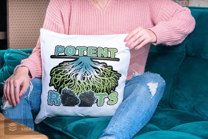 Potent Roots Pillow