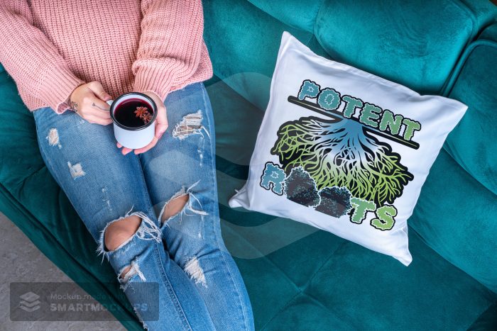 Potent Roots Pillow